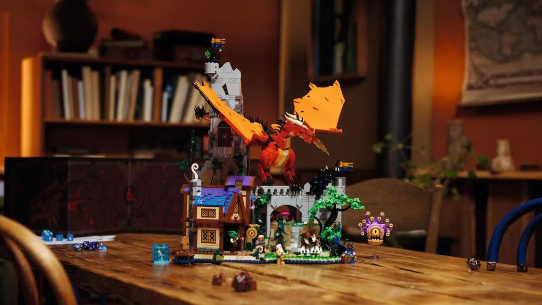 LEGO 21348 Dungeons Dragons Red Dragons Tale
