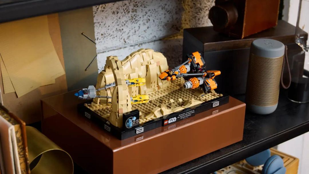 LEGO Star Wars 75380 - Mos Espa Podrace™ diorama