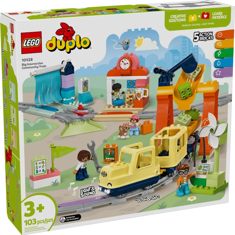 LEGO Duplo 10428 Big Interactive Community Train Packaging