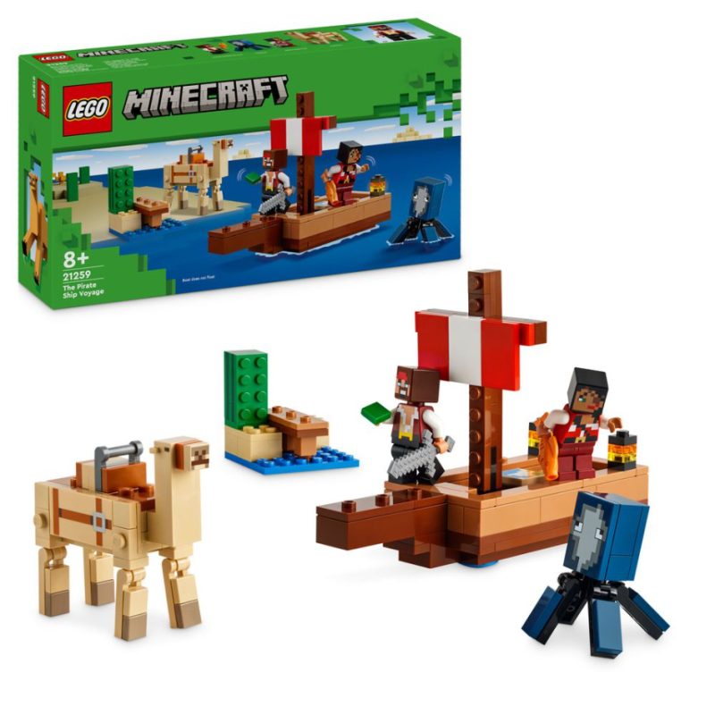 LEGO Minecraft 21259 - The Pirate Ship Voyage