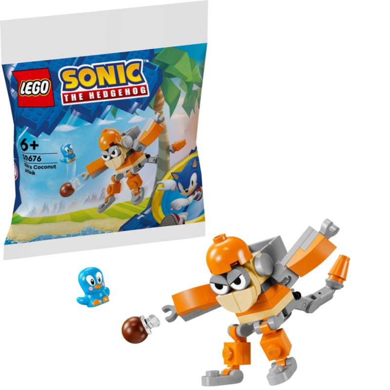LEGO Sonic the Hedgehoc Polybag 30676 - Kiki's Coconut Attack