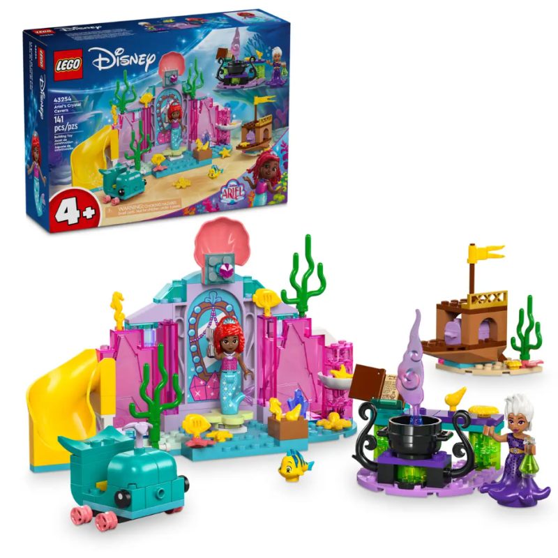 LEGO Disney The Little Mermaid 43254 - Ariel's Crystal Cavern
