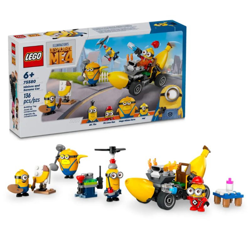 LEGO Minions 75580 - Minions and Banana Car