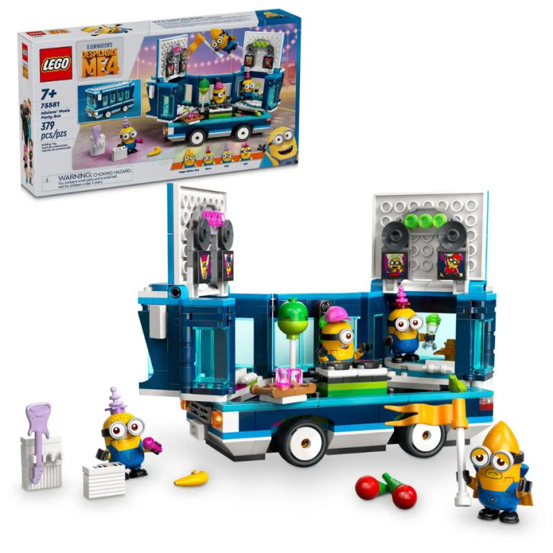 LEGO Minions 75581 - Minions' Music Party Bus