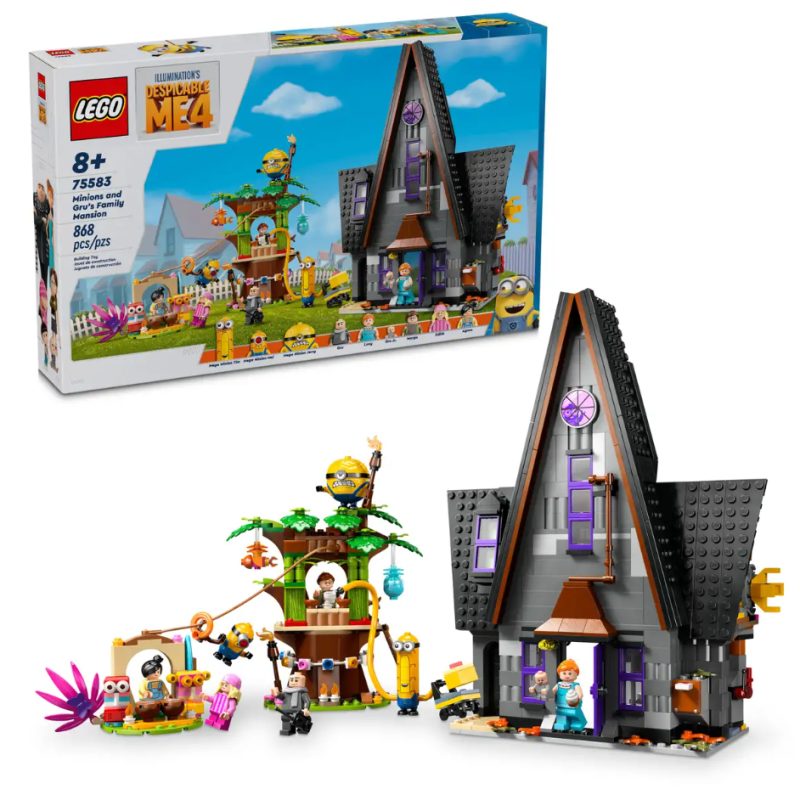 LEGO Minions 75583 - Minions and Gru's Family Mansion