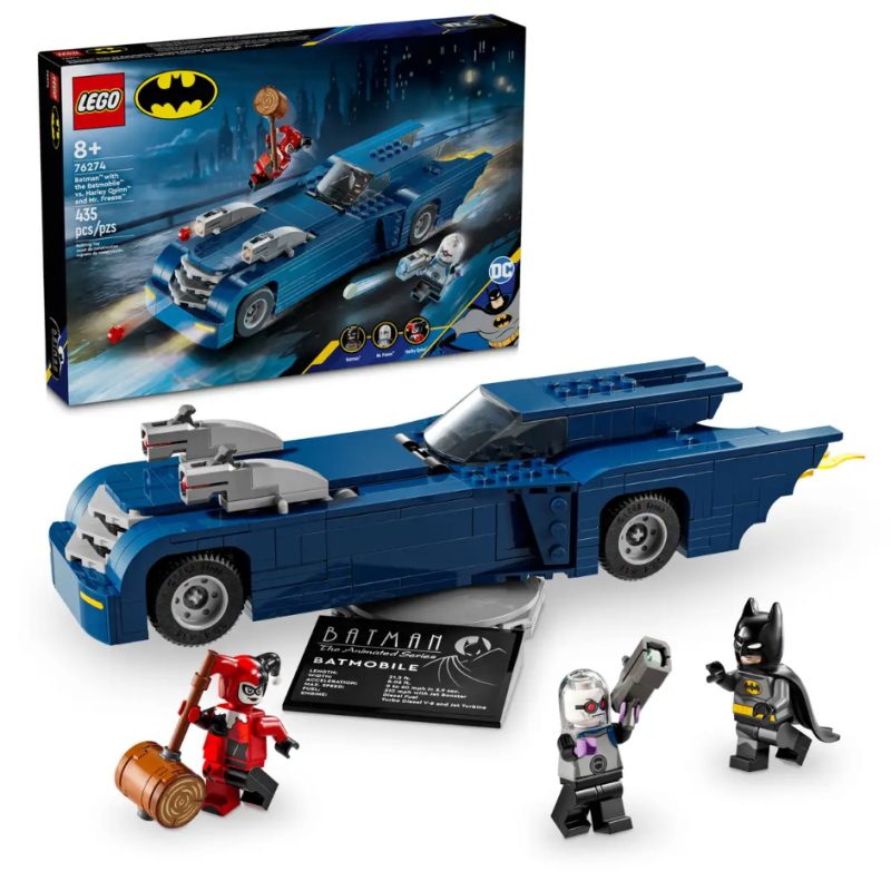 LEGO Batman 76274 - Batman™ with the Batmobile™ vs. Harley Quinn™ and Mr. Freeze™