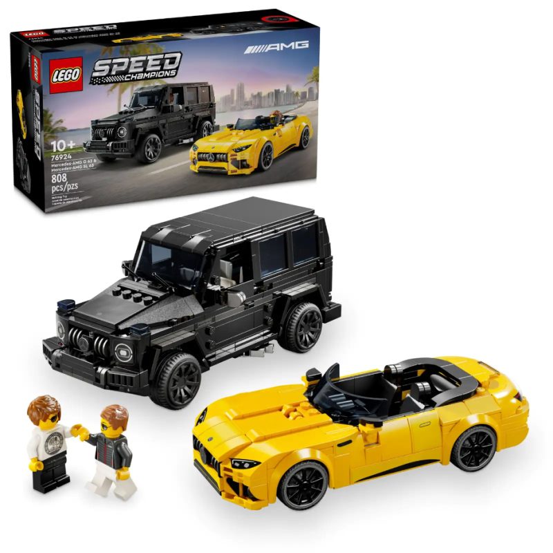LEGO Speed Champions 76924 - Mercedes-AMG G 63 & Mercedes-AMG SL 63