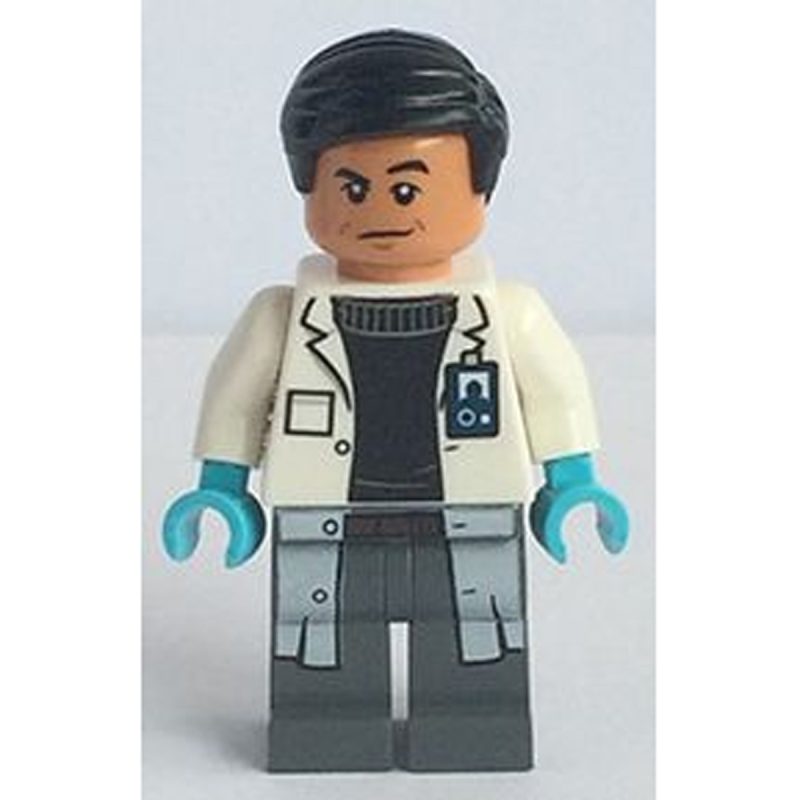 LEGO Minifigure Dr. Henry Wu – White Lab Coat jw015