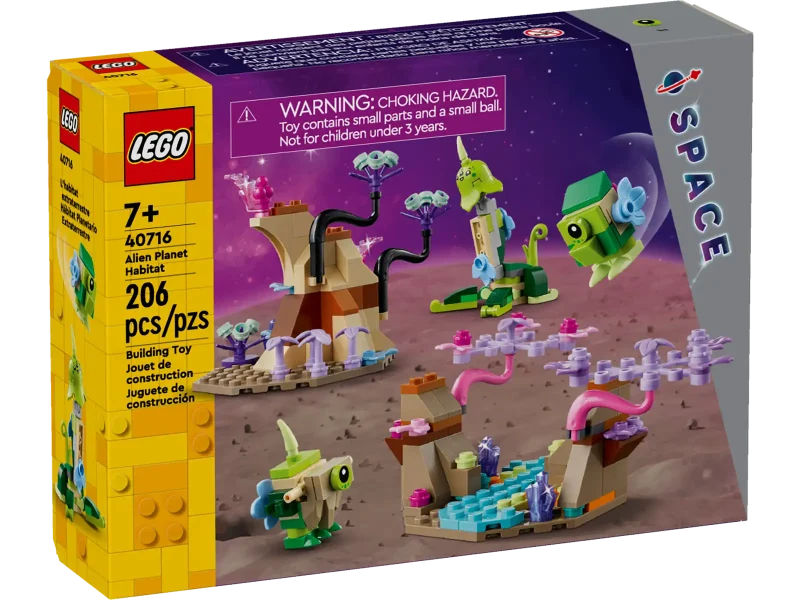 LEGO 40716 Alien Planet Habitat box