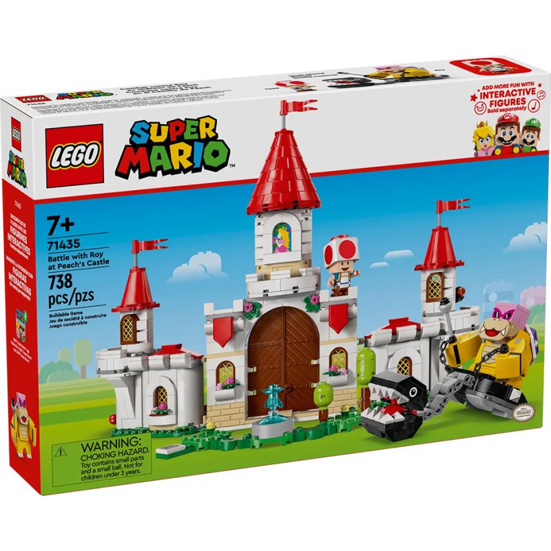 LEGO Super Mario 71435 Battle with Roy at Peach's Castle