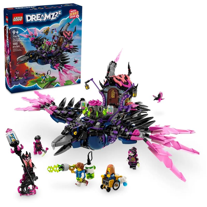 LEGO Dreamzzz 71478 The Never Witch's Midnight Raven
