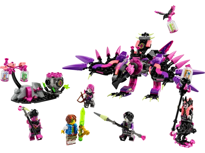 LEGO Dreamzzz 71483 The Never Witch's Nightmare Creatures