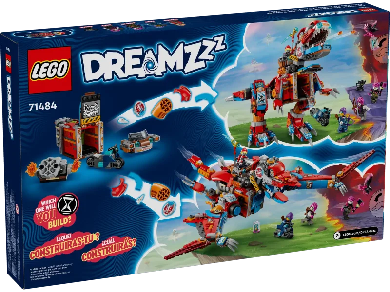 LEGO Dreamzzz 71484 Cooper's Robot Dinosaur C-Rex box