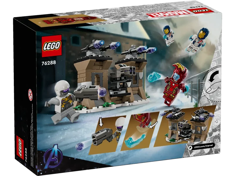 LEGO Marvel 76288 Iron Man & Iron Legion vs. Hydra Soldier box