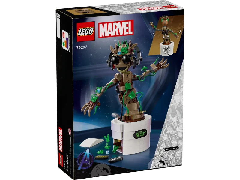 LEGO Marvel 76297 - Dancing Groot box