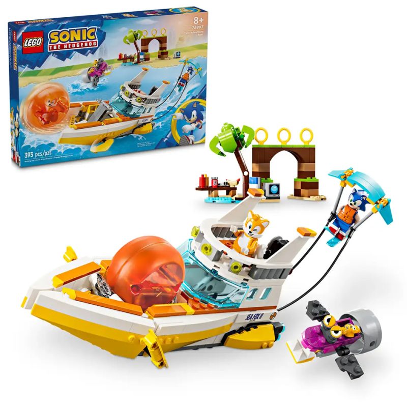 LEGO Sonic the Hedgehoc 76997 Tails' Adventure Boat