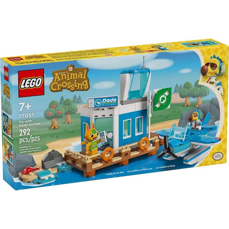 LEGO Animal Crossing 77051 Fly with Dodo Airlines