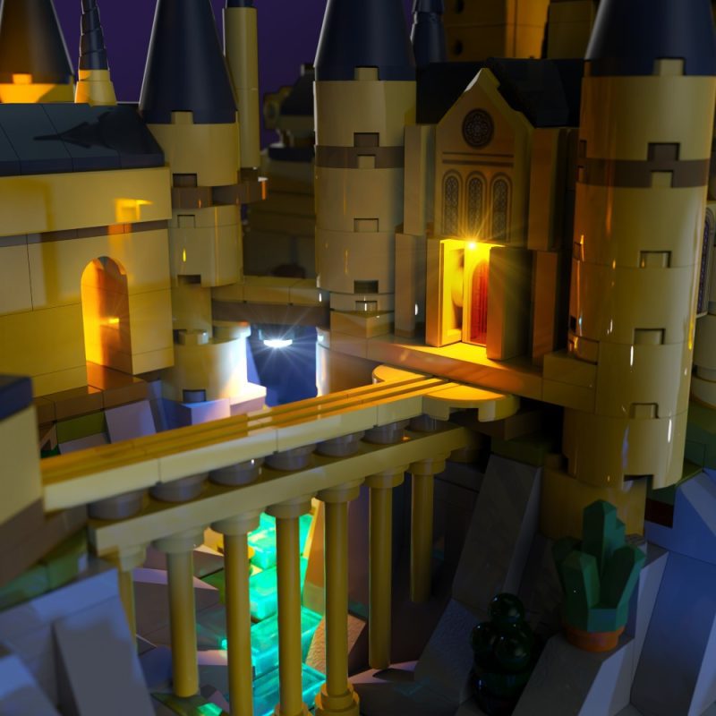 Light My Bricks Light kit for LEGO 76419 Harry Potter Hogwarts Castle and Grounds
