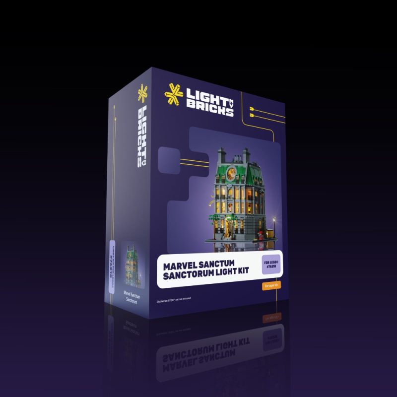 Light My Bricks Light Kit for LEGO 76218 Marvel Sanctum Sanctorum box