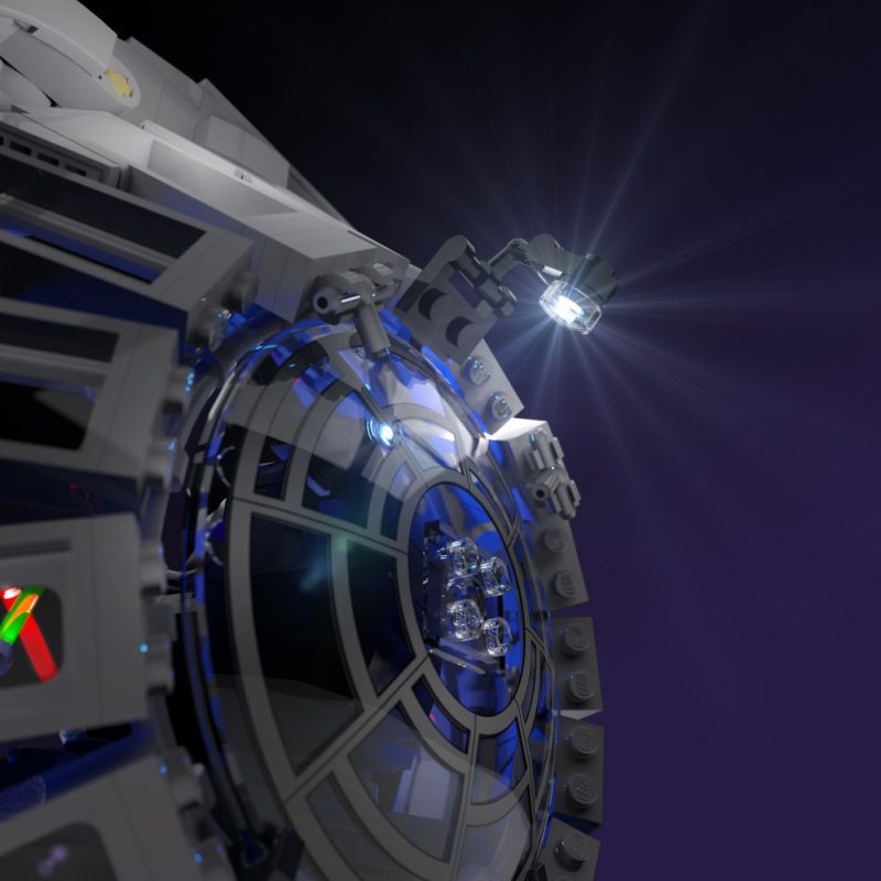Light My Bricks Light Kit for LEGO 75352 Star Wars Emperor's Throne Room Diorama
