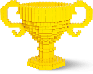 LEGO winning cup