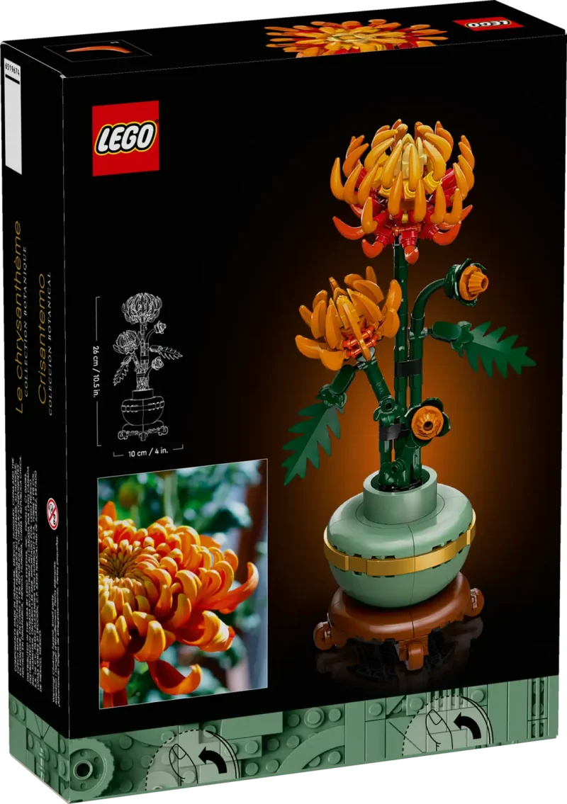 LEGO Icons 10368 Chrysanthemum box