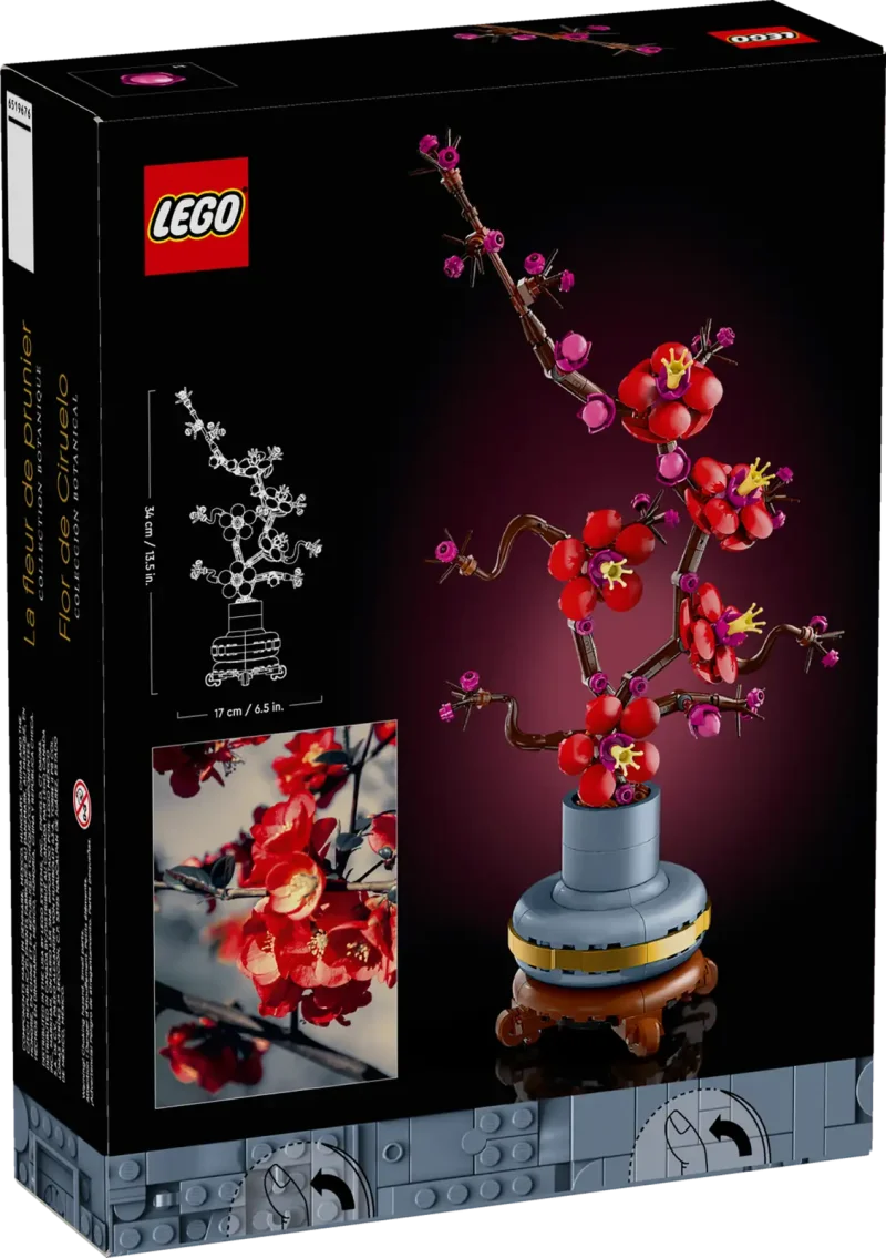 LEGO Icons Botanical Collection 10369 Plum Blossom box