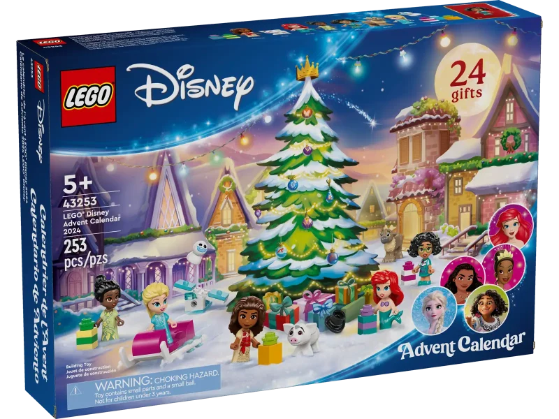 LEGO 43253 Disney Advent Calendar 2024 box