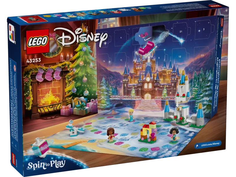 LEGO 43253 Disney Advent Calendar 2024 box backside