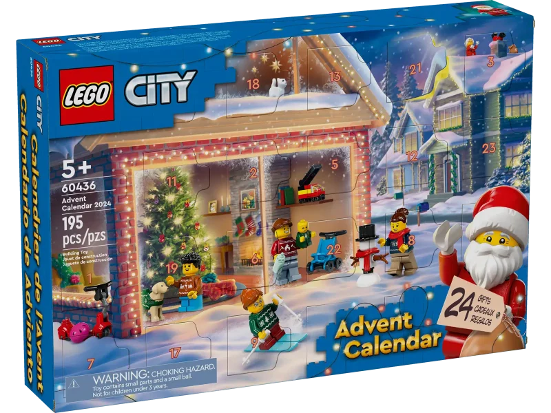 LEGO 60436 City Advent Calendar 2024 box