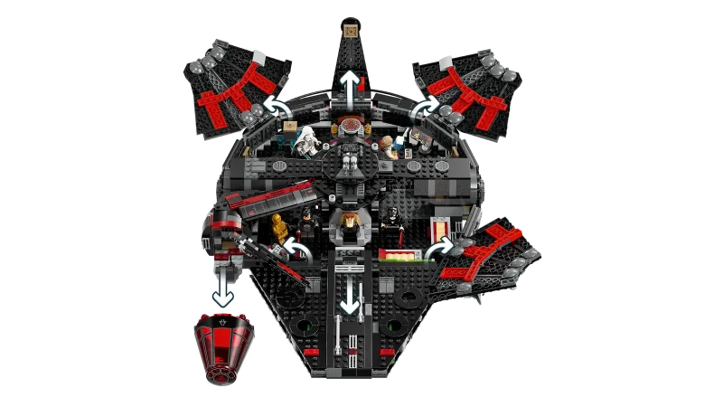 LEGO Star Wars 75389 The Dark Falcon