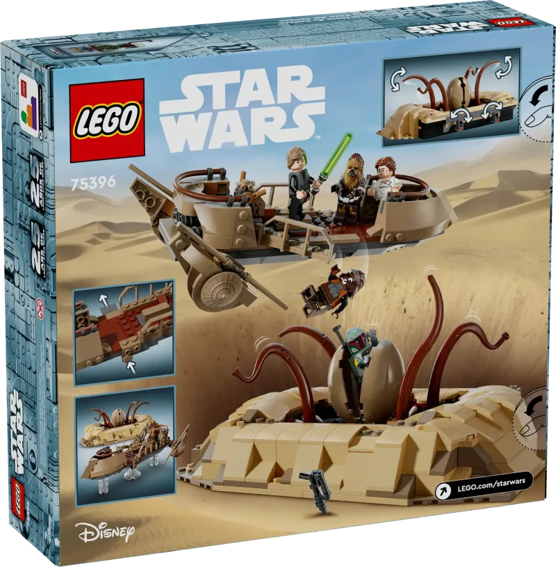 LEGO® Star Wars 75396 Desert Skiff & Sarlacc Pit box