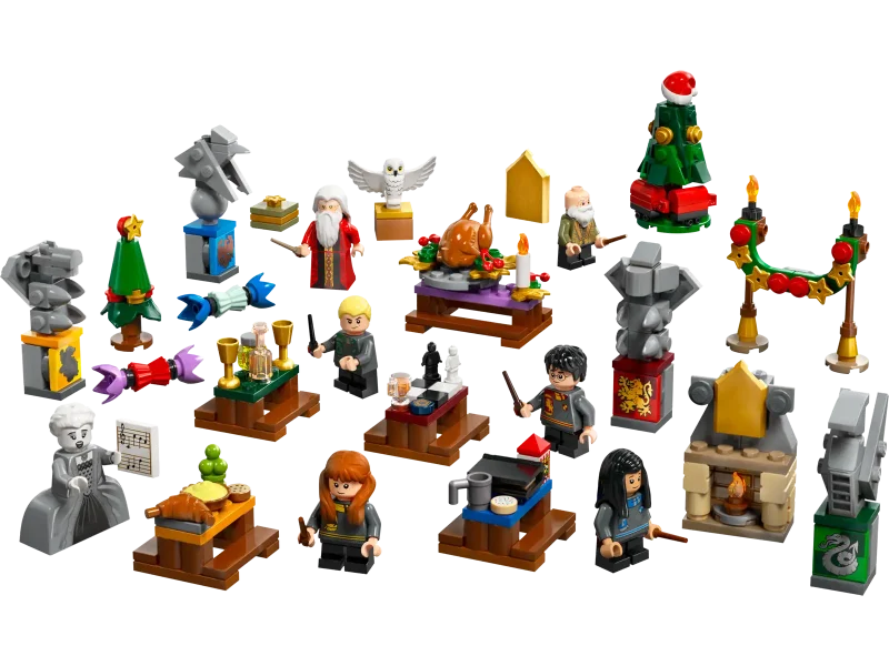 LEGO Harry Potter Advent Calendar 2024 content