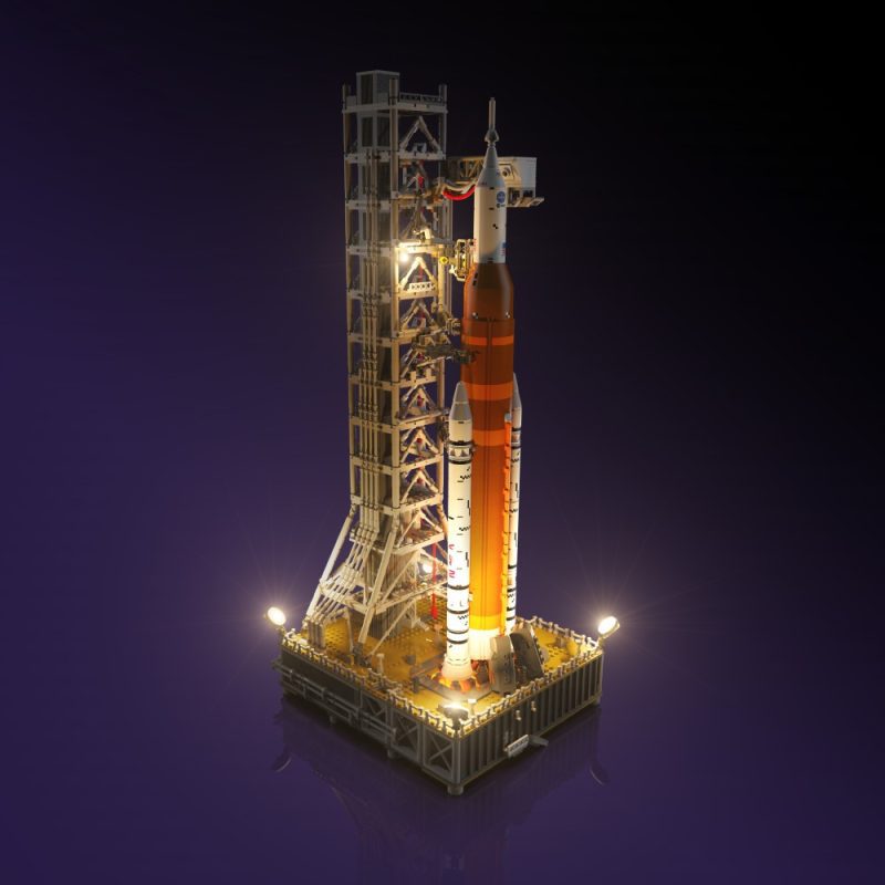 Light My Bricks Light Kit for LEGO 10341 NASA Artemis Space Launch System