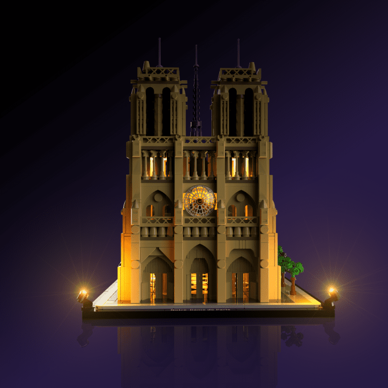 Light My Bricks 2.0 Light Kit for LEGO 21061 Notre-Dame de Paris