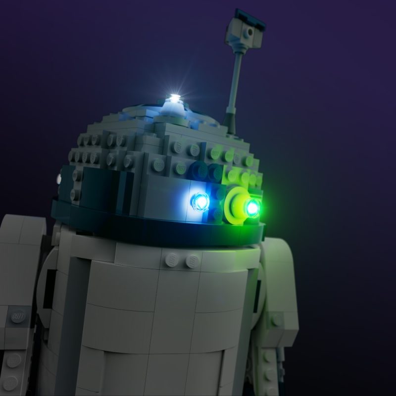 Light My Bricks Light kit for LEGO 75379 Star Wars R2-D2