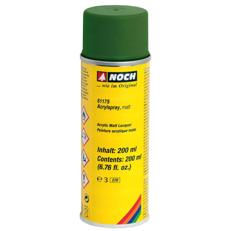 Noch 61175 Acrylic Spray, Matt, Dark Green