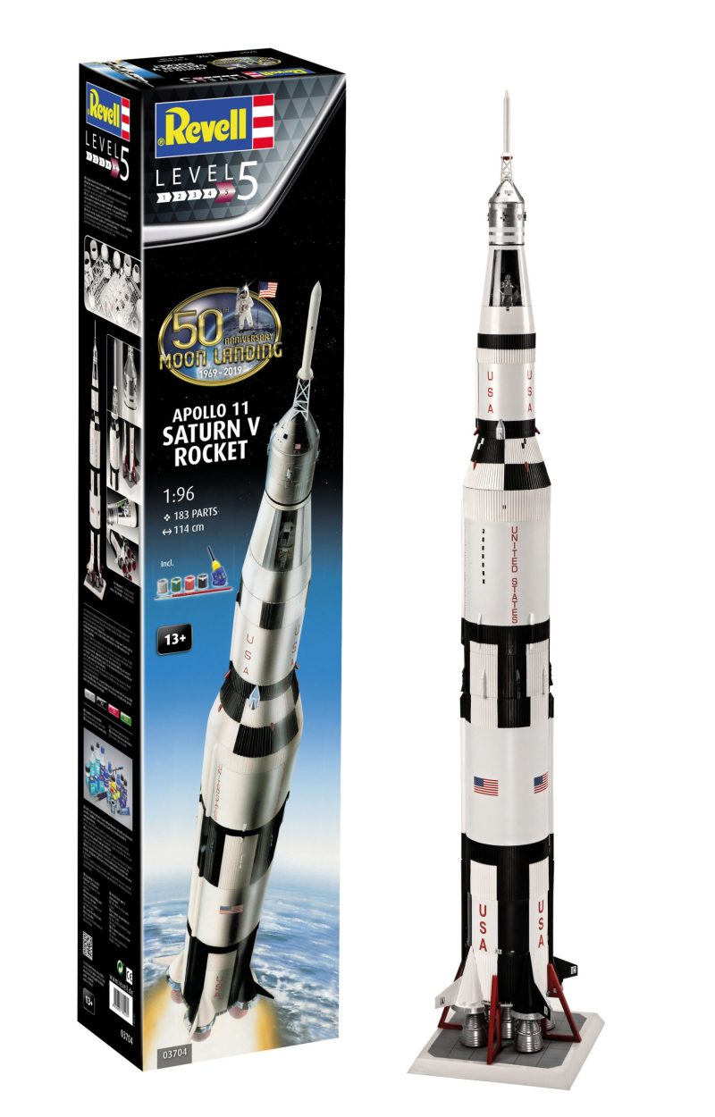 Gift Set Apollo 11 Saturn V Rocket