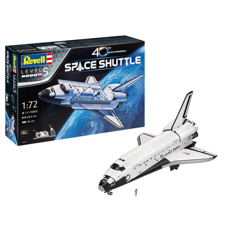 Revell Gift Set Space Shuttle, 40th Birthday 05673