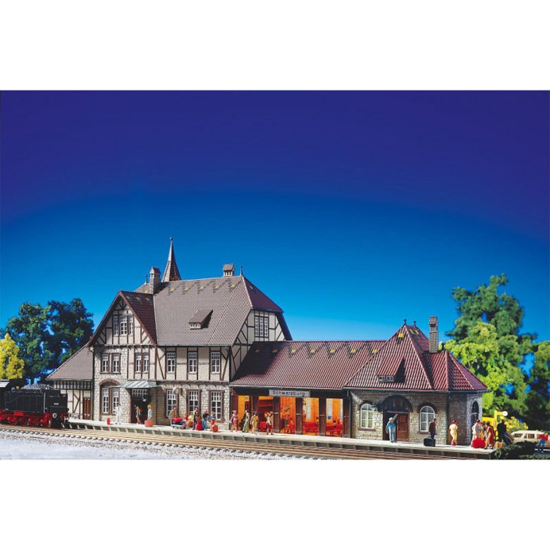 Faller Schwarzburg Railway Station (110116)