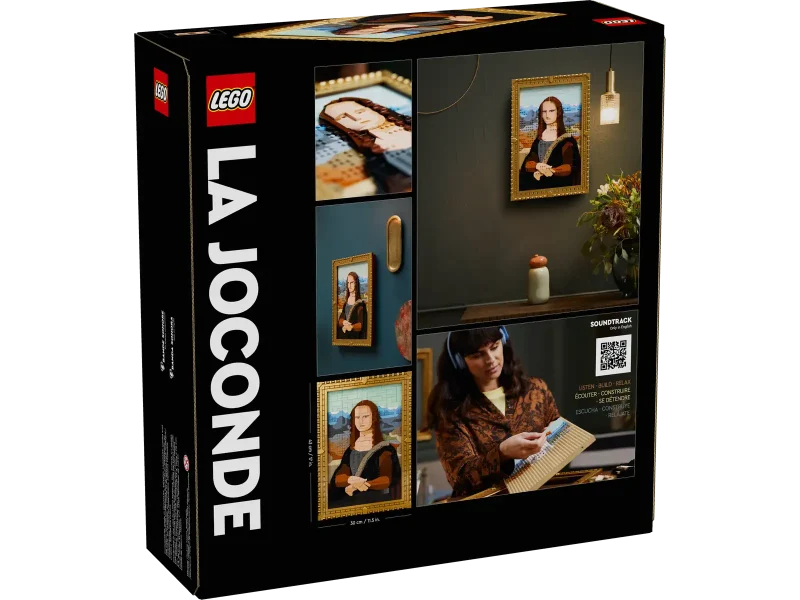 LEGO Art 31213 Mona Lisa box backside