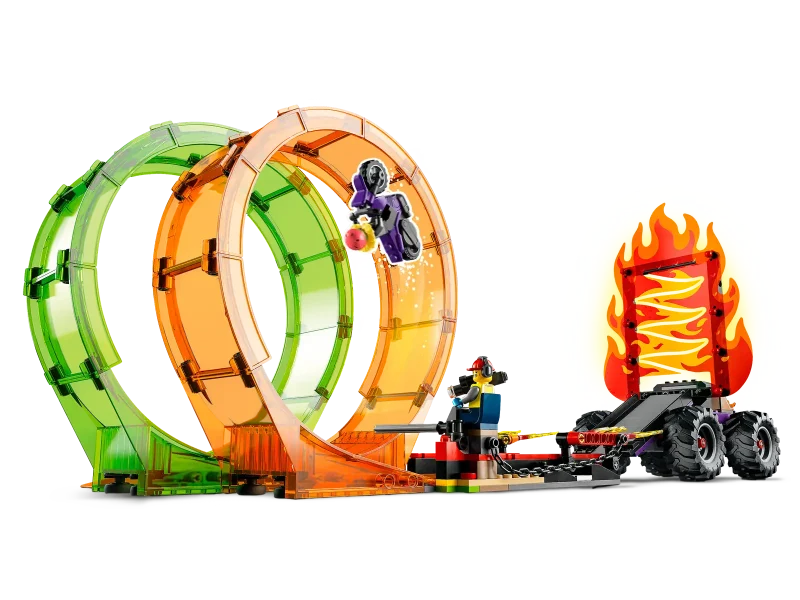 LEGO City Stuntz 60339 Double Loop Stunt Arena