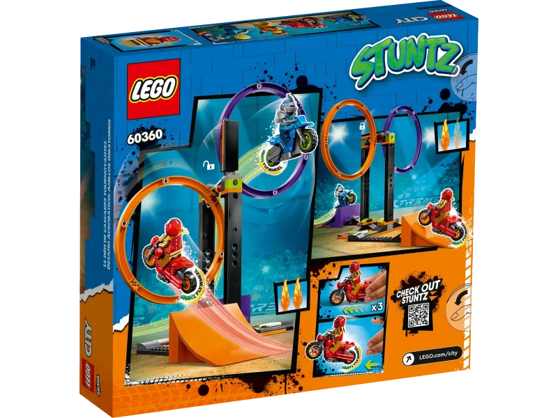 LEGO City Stuntz 60360 - Spinning Stunt Challenge box