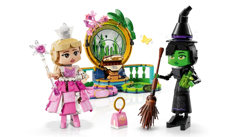 LEGO Wicked 75682 Elphaba & Glinda Figures