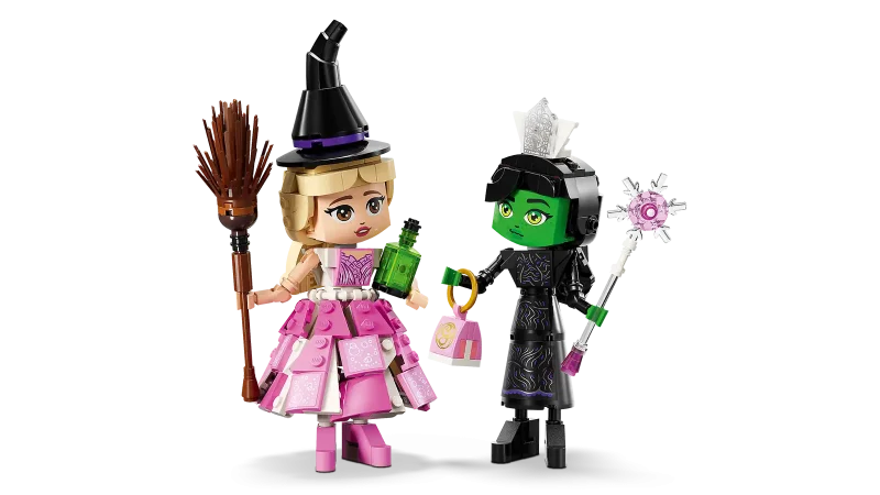 LEGO Wicked 75682 Elphaba & Glinda Figures