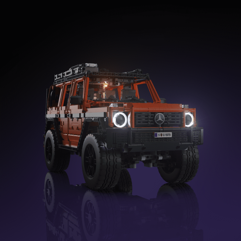 Light My Bricks 2.0 Light Kit for LEGO Technic 42177 Mercedes-Benz G 500 PROFESSIONAL Line