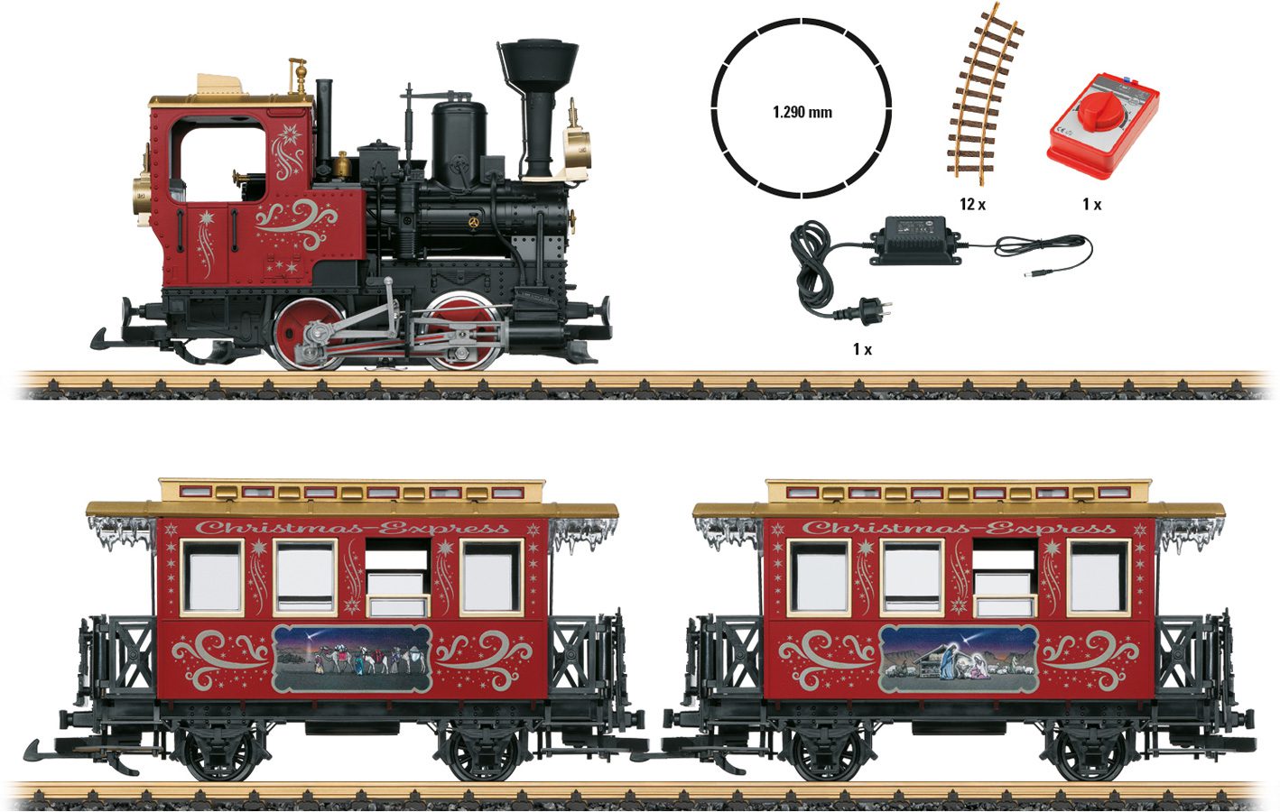 LGB 70308 Christmas Train Starter Set