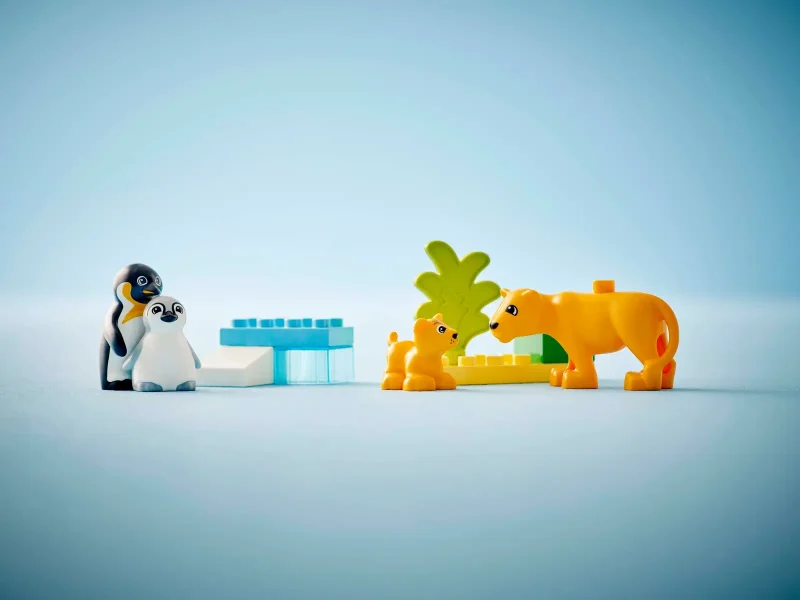 LEGO DUPLO 10442 Wild Animal Families: Penguins & Lions