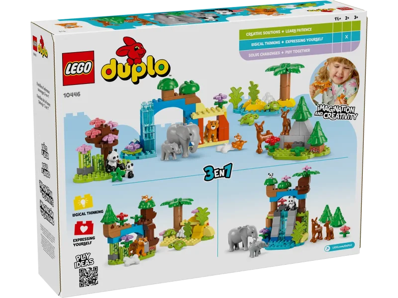 LEGO DUPLO 10446 3in1 Wild Animal Families Packaging