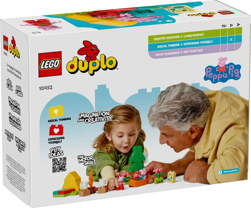 LEGO DUPLO Peppa Pig 10452 Camping Trip Pakaging